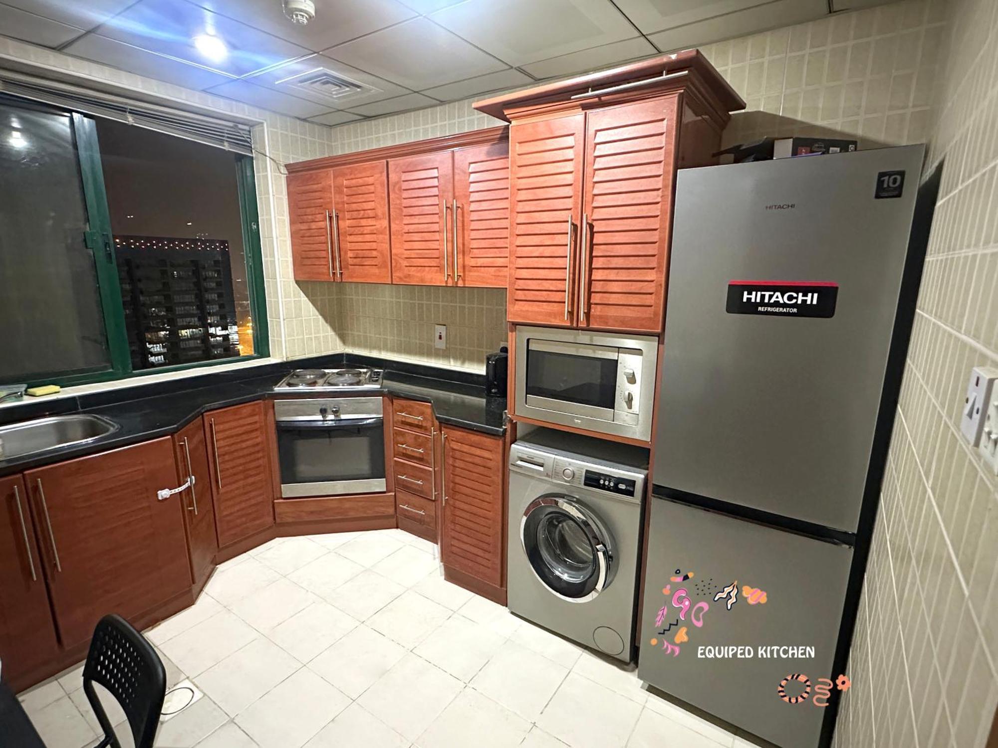 Nomad Partition Room In Barsha Heights 3 Mins To Icm Metro Dubai Exterior photo
